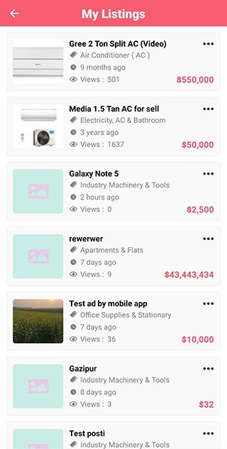 app my listing