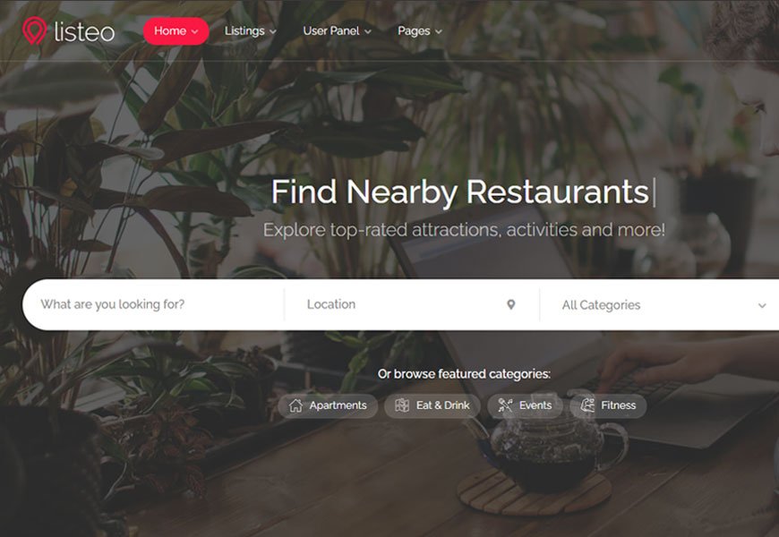 Listeo - classified listing WordPress theme