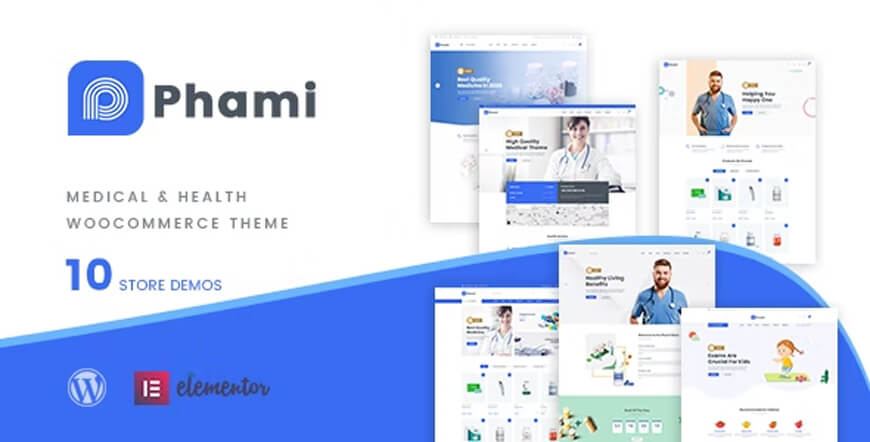 Phami - medical & health woocommerce theme