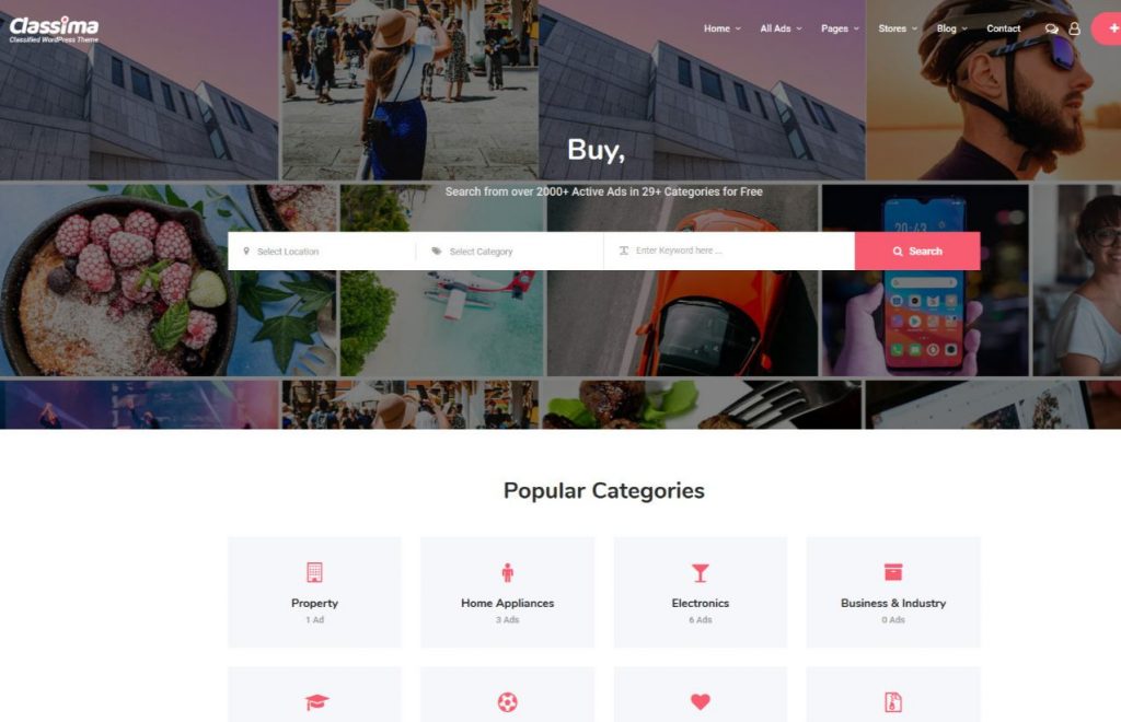 Classified Listing WordPress Theme