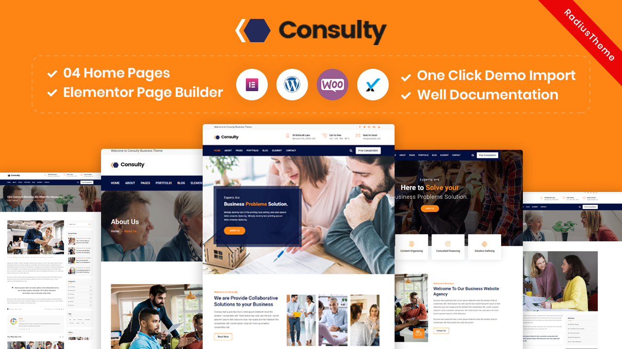 Consulty – Business Consulting WordPress Theme