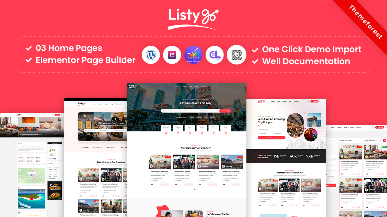 Listygo – Directory & Listing WordPress Theme