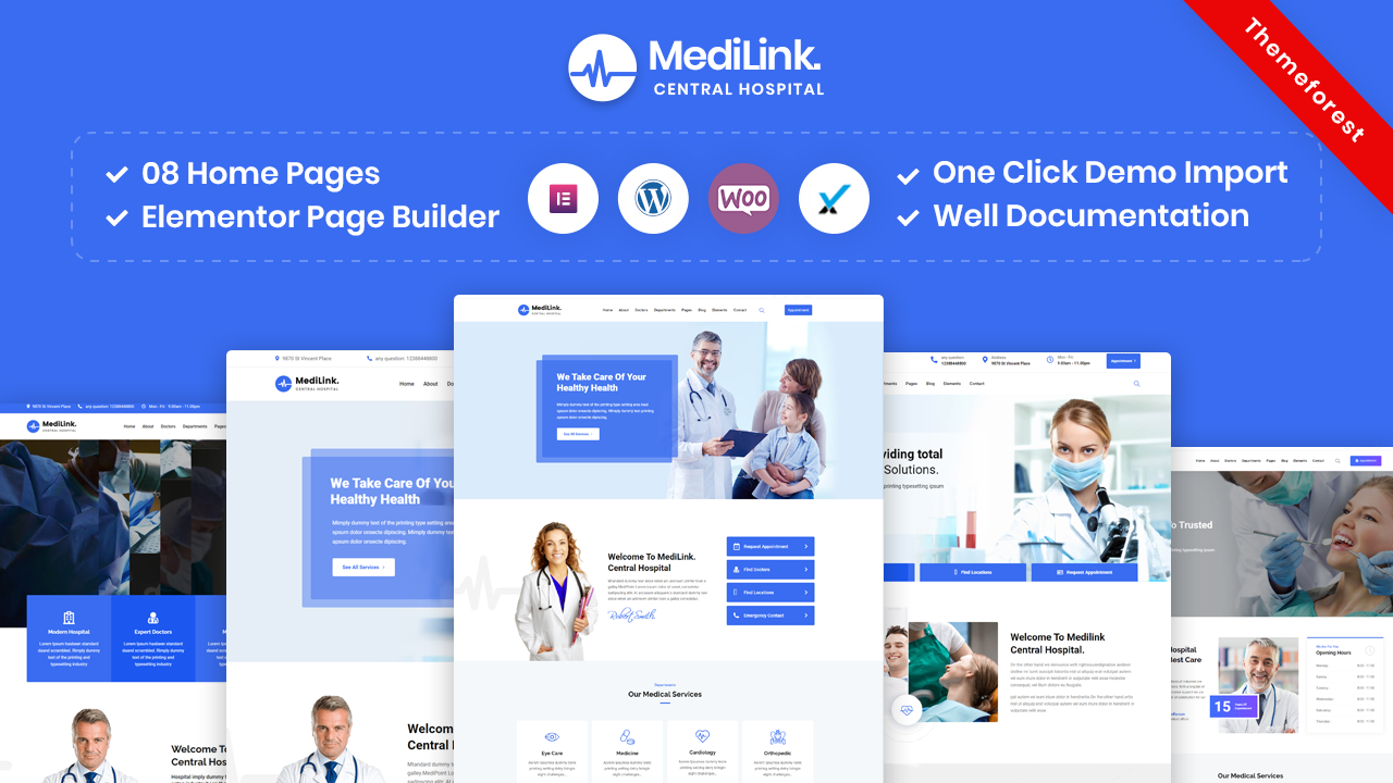Medilink – Health & Medical WordPress Theme