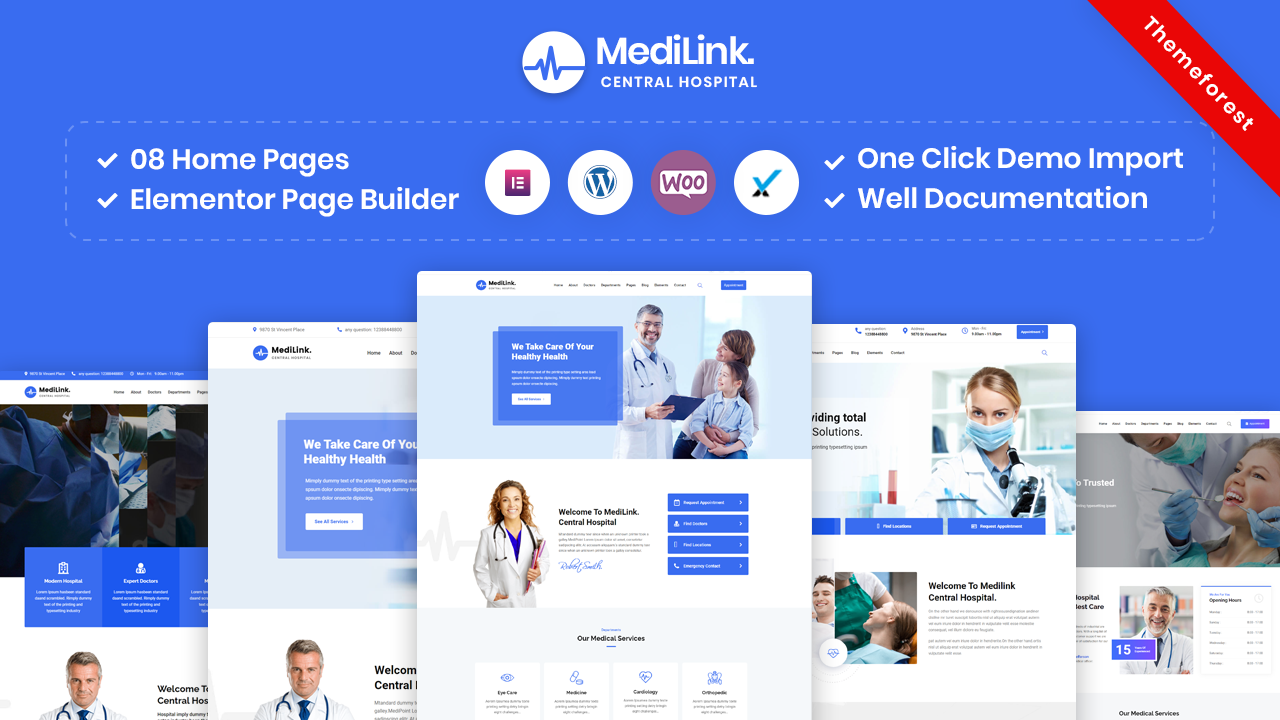 health & medical WordPress Theme