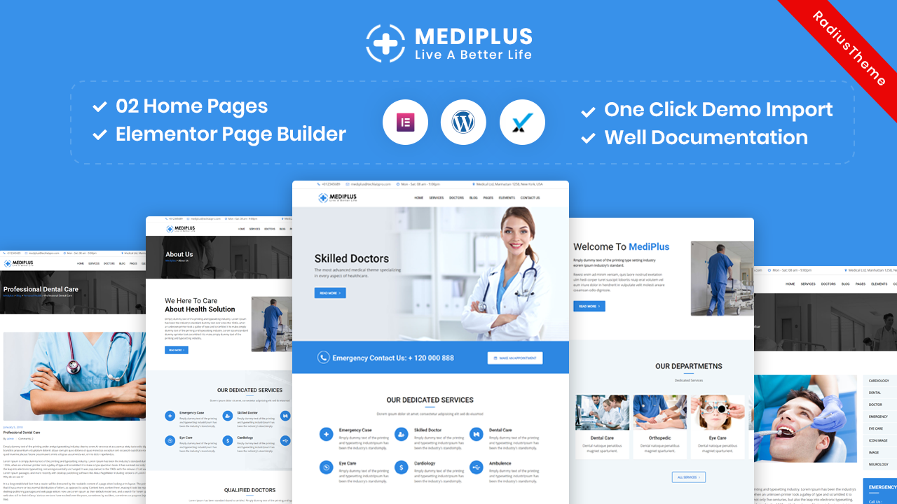 Medical WordPress Theme