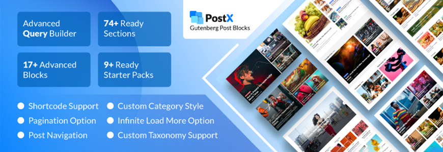 PostX - best gutenberg blocks plugins
