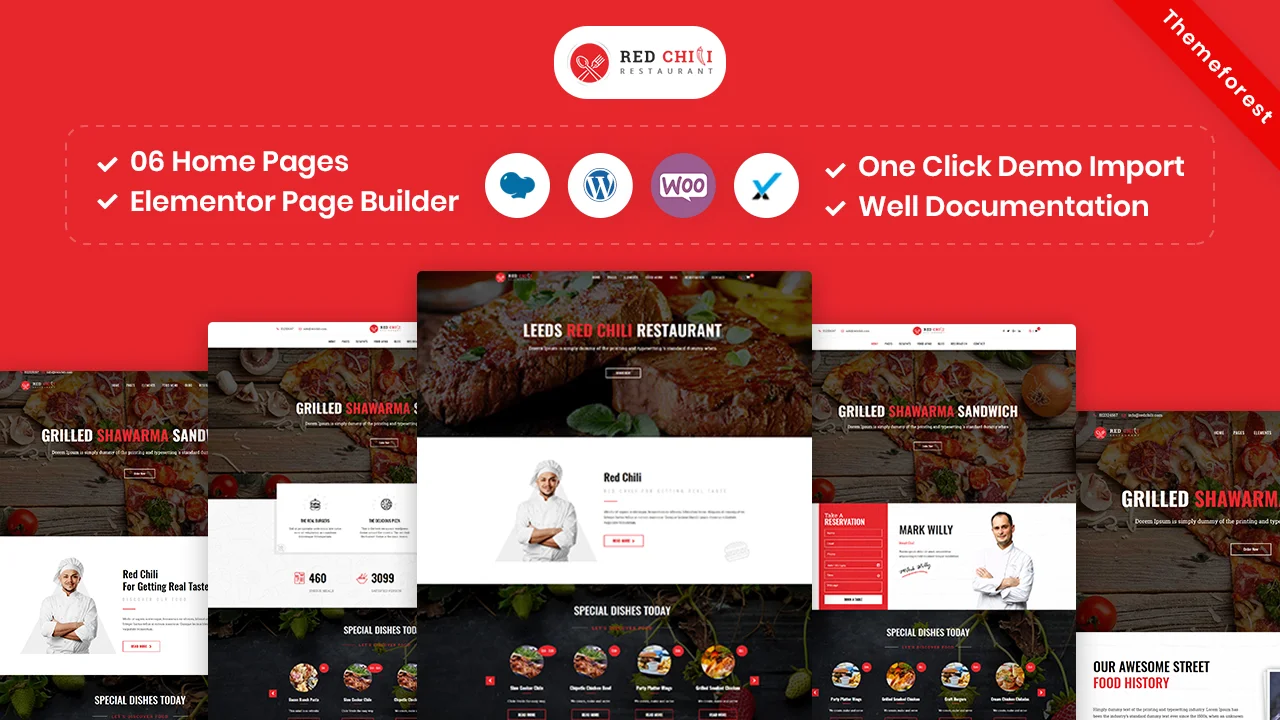 Restaurant WordPress Theme