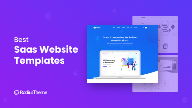 SaaS Website Template