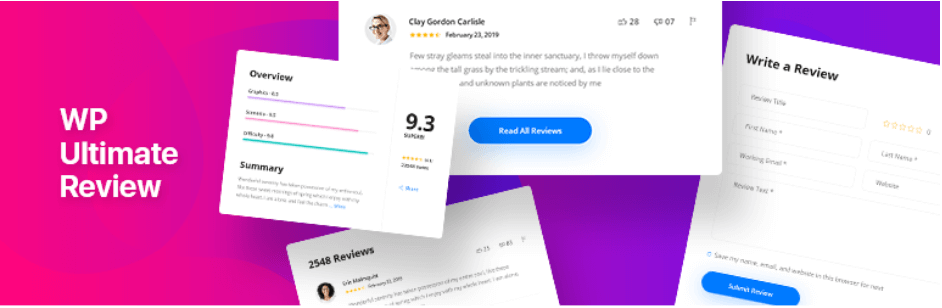 WordPress review plugin